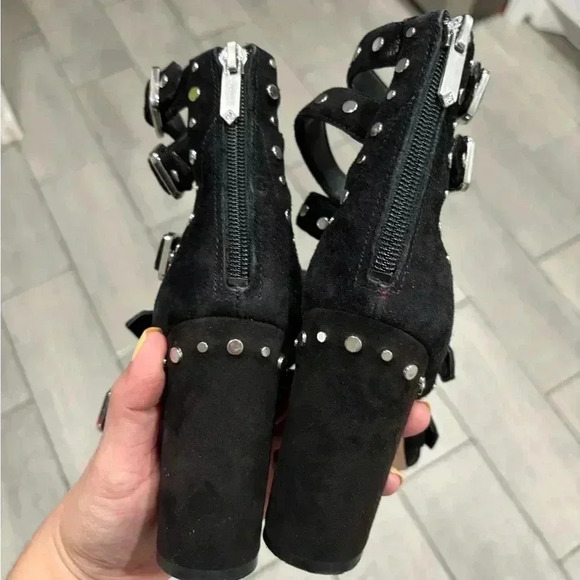 Sam Edelman Your Black Stud Heels Size 6 - Picture 6 of 7